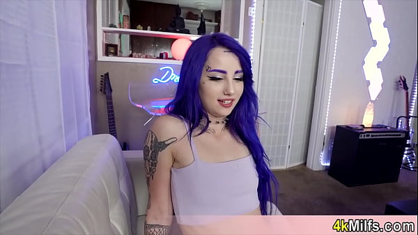 Image Life with my blue haired sex maniac GF documented by me in glorious POV style vids