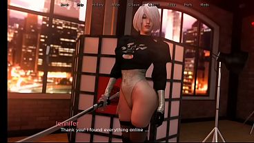 Image Blody Passion Cap 18 - Mi Hermanastra Hace Cosplay De 2B Y Me Hace Una Paja Con Los Pies