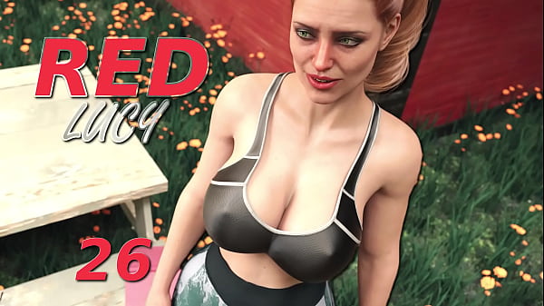 Image RED LUCY #26 &bull_ Busty MILF has some great tits in display
