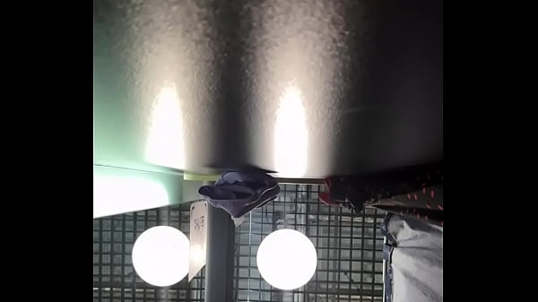 Image Public masturbate. Double penetrating in the changing room
