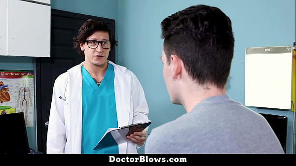 Image Doctor Treating the Twink Gets Something Stuck in His Ass Accidentally - Doctorblows