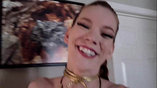 Image Slave Leia Gets Tight Pussy Destroyed by Big Jock Cock