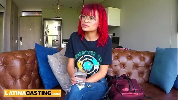 Image Petite 18yo Amateur Latina Redhead Pounded by Big Cock Casting Agent