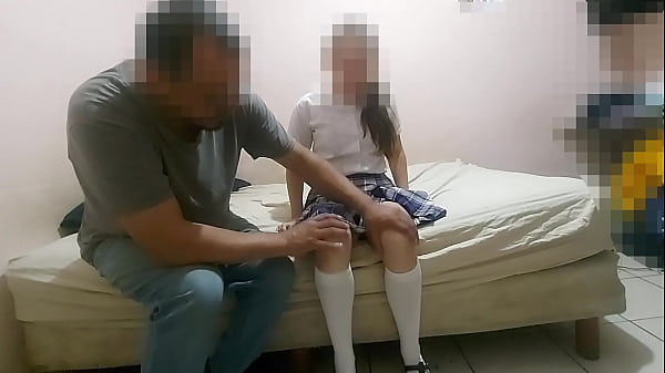 Image Hermosa Alumna Mexicana culea con su vecino por un regalo, Follando con jovencita estudiante mexicana de Sinaloa, real casero