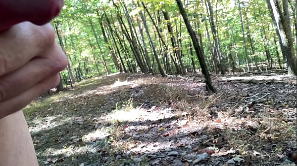 Image Premature ejaculation on a walk