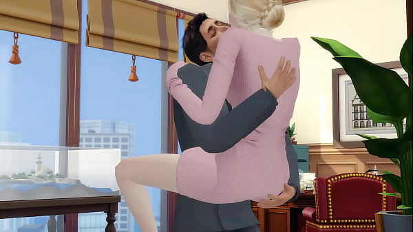 Image My boss fucking my wife 04-in office with husband working downstairs-sims 4 porn romantic sex