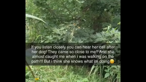 Image Almost got caught masturbating by the river