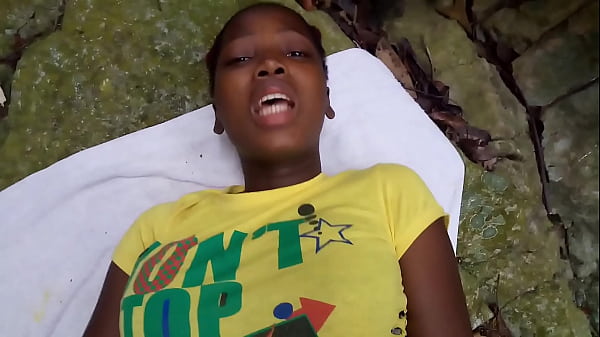 Image Ebony Slut Put Sex Toy Vibrator In Pussy New Jersey Woodland Backyard Exploration - Jhodez1