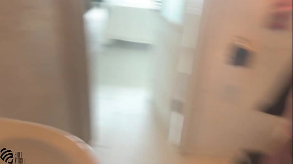 Image Blowjob in the bathroom and toilet compilation