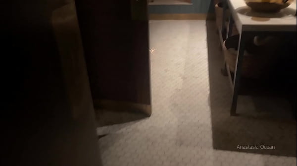 Image Blowjob in public restaurant's restroom. Casual sex with stranger. Hotwife&rsquo_s revelation. Ep. 2.