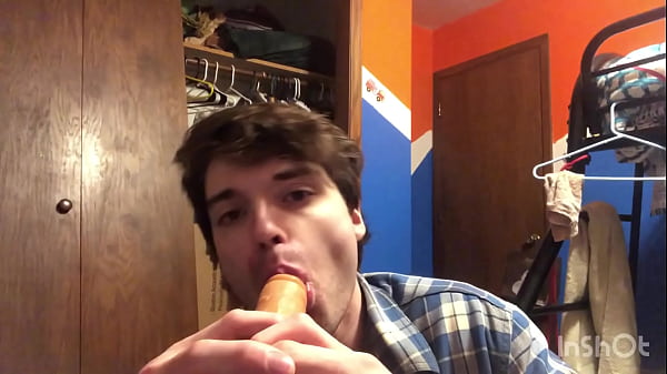Image Horny Twink Niko. Springs Sucks on Big Dildo
