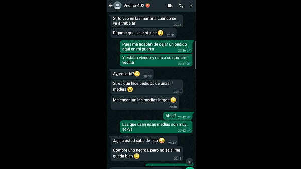 Image Mi vecina me invita a su apartamento para ense&ntilde_arme su nueva lenceria