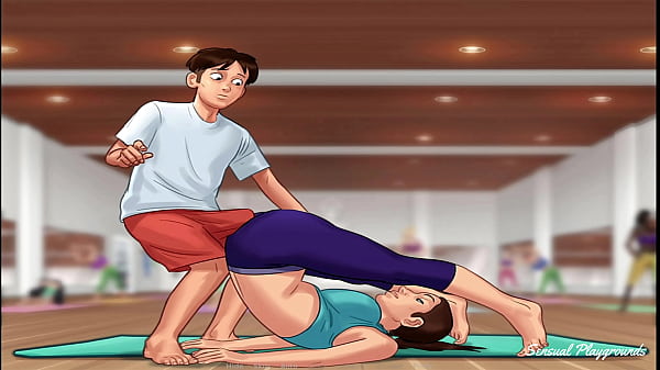 Image Summertime Saga | Gym lesson with busty MILF, visiting the director and his sister and the best French class