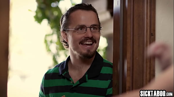 Image Creepy neighbor spied hot MILF neighbor Victoria Voxxx before she decided to satisfy him