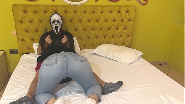 Image Ghostface gets free blowjob for halloween