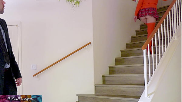 Image Call girl does backdoor action dressed as velma for client
