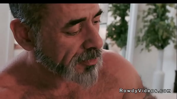 Image Hairy stepdad anal fucks and toys stepson