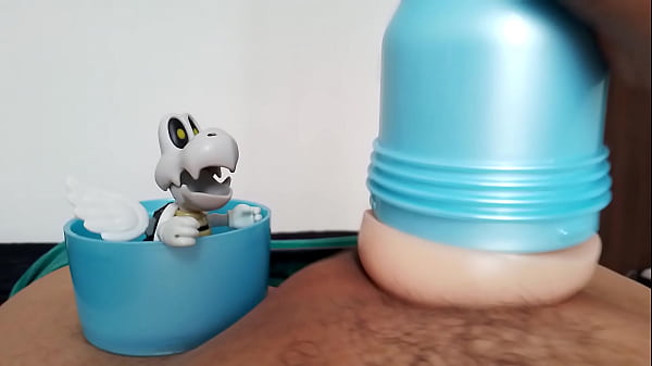 Image Fleshlight session, closeup, cumming. October 31, 2023.