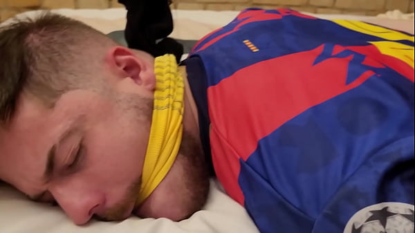 Image Rodrigo and Duratto soccer players fucking bound and gagged for the first time | Preview