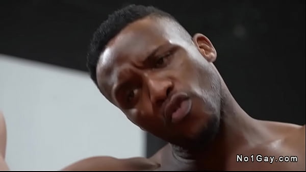 Image Gay colleagues anal fuck in stockroom interracial action