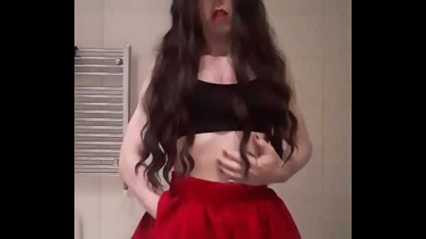 Image ladybird1468 - Very Horny femboy in minskirt masturbates