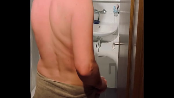 Image Cum in the bathroom