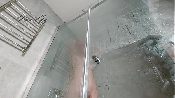 Image fluffy bush in the shower