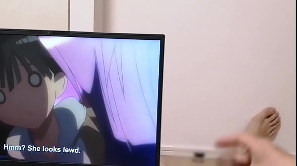 Image Anime-loving college student masturbates and cums in her favorite video
