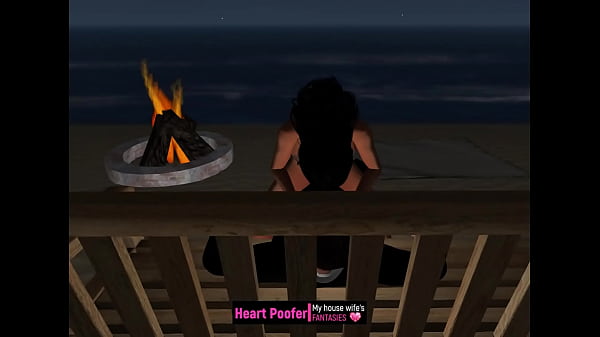 Image Encounter at the seaside cabin's beach...