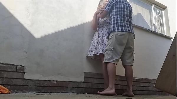 Image Fucking outdoor behind restroom area of bed and breakfast