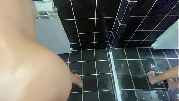 Image Pure anal fucking in bathroom for wife