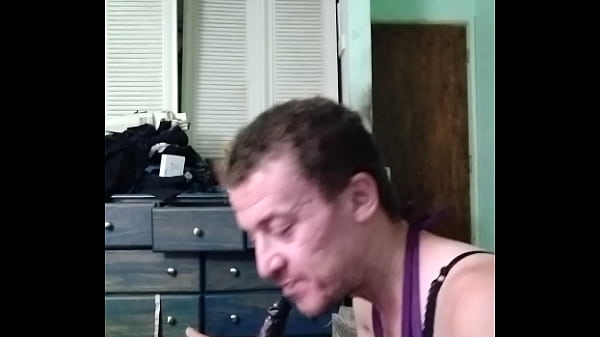 Image Sissy sucking on dildos