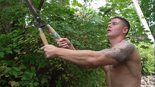 Image Rich bitch fucks the gardener while her husband is asleep
