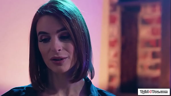Image TS Janie Blade fucks a milf at pool hall
