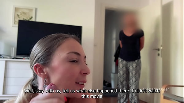 Image My stepmom caught me giving a blowjob to my boyfriend. We were talking and she wanted to watched.