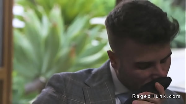 Image Young realtor is ficked in hairy ass at empty property