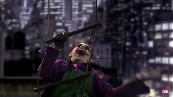 Image Catwoman and the Joker wander into the underground city for some sinful fun