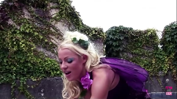 Image A good nature fairy loves having her pussy dominated out in the open