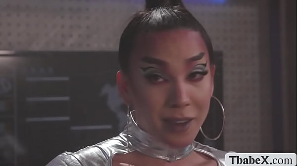 Image Tranny babe astronaut ass fucked in the spaceship