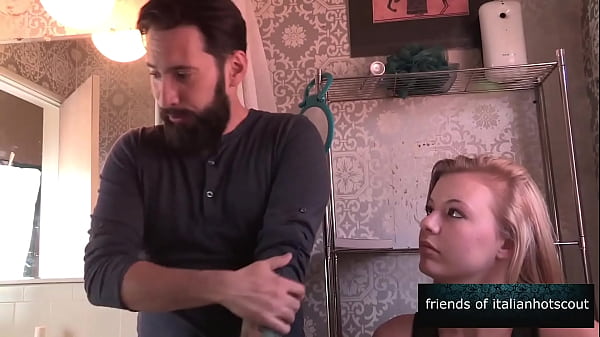 Image Beautiful blonde girl fucked in the bathroom