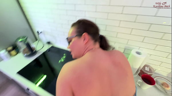 Image Stepson fucks his stepmother hard and feeds her his cum from a teaspoon! This submissive bitch does whatever he tells her to do!