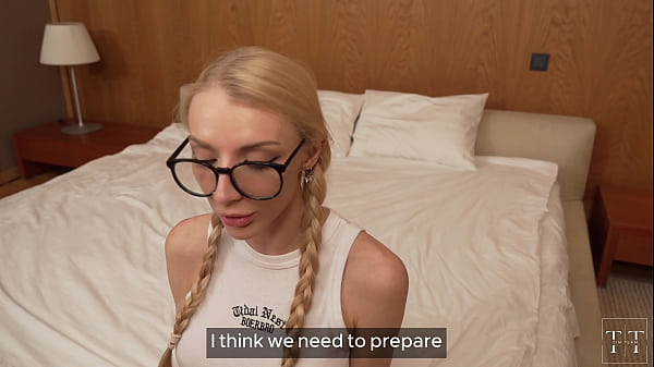 Image Teaching Alisa how to suck a dick properly and cumming inside her