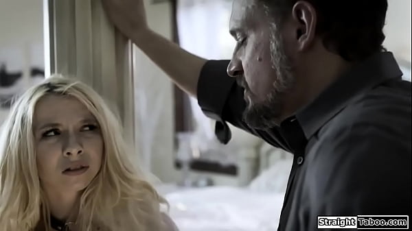 Image Stepdad gives stepdaughter a hard spanking