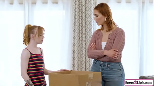 Image Stepmom n stepdaughter lick cunt to bond