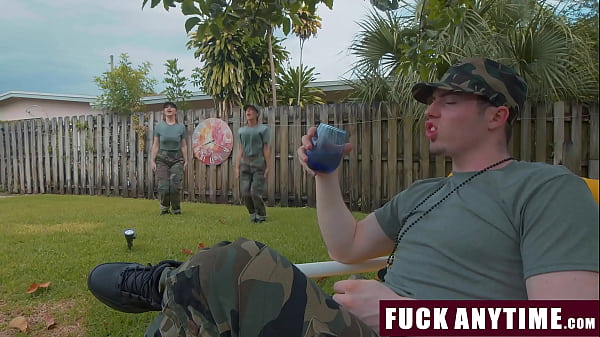 Image Teen Cadets Working Their Ass Off on Freeuse Bootcamp - Fuckanytime