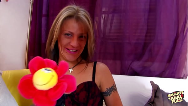 Image Before swallowing his cum the skinny blonde allowed him to drill her tight ass