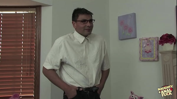 Image A pair of innocent sweeties love having their holes opened up by a nerdy guy