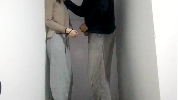 Image We fucked standing until he ejaculated inside her