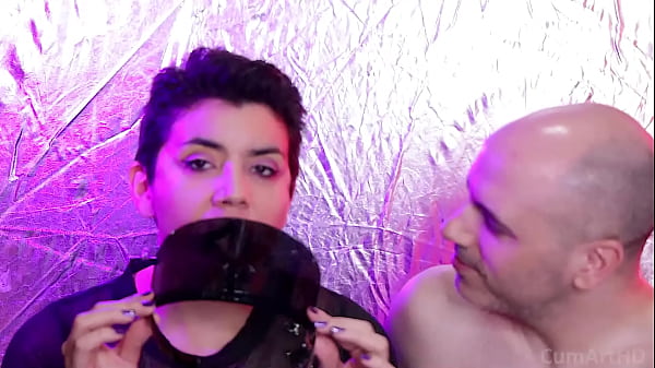 Image Retro futuristic cum licking!
