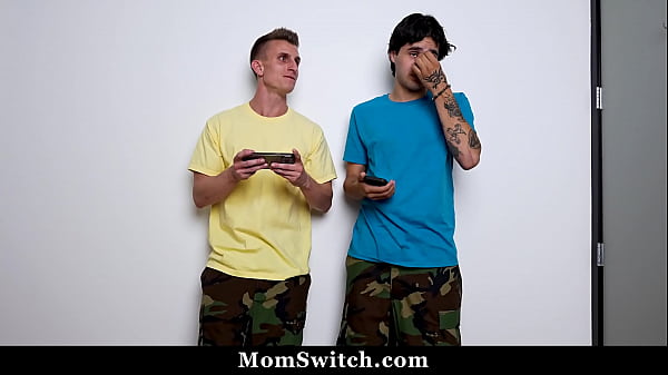 Image Army Return Stepsons Get Some Naughty Loving from Their Stepmommies - Momswitch